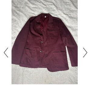 Goodfellow & Co Dark Burgundy Blazer